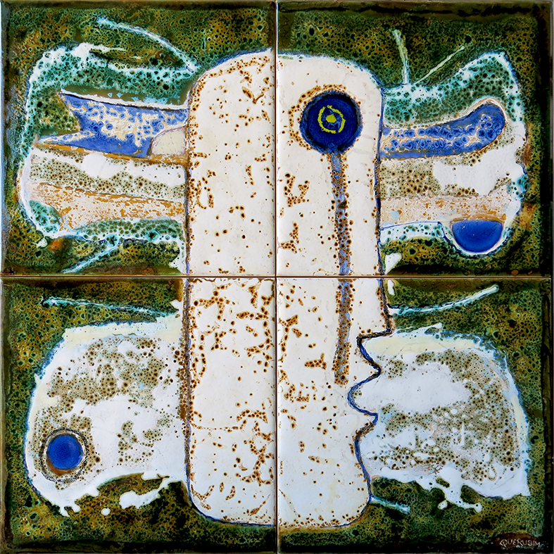 Querubim Lapa (1925-2016) | Ceramic Tile Panel, c.1991