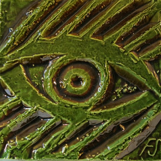 Ferreira da Silva (1928-2016) | WALL PLAQUE "Eye", 2010